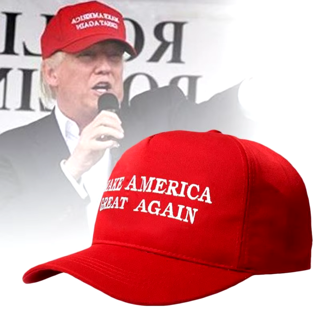 Make America Great Again Baseball Cap – Donald Trump GOP Republican Adjustable Hat for Patriots