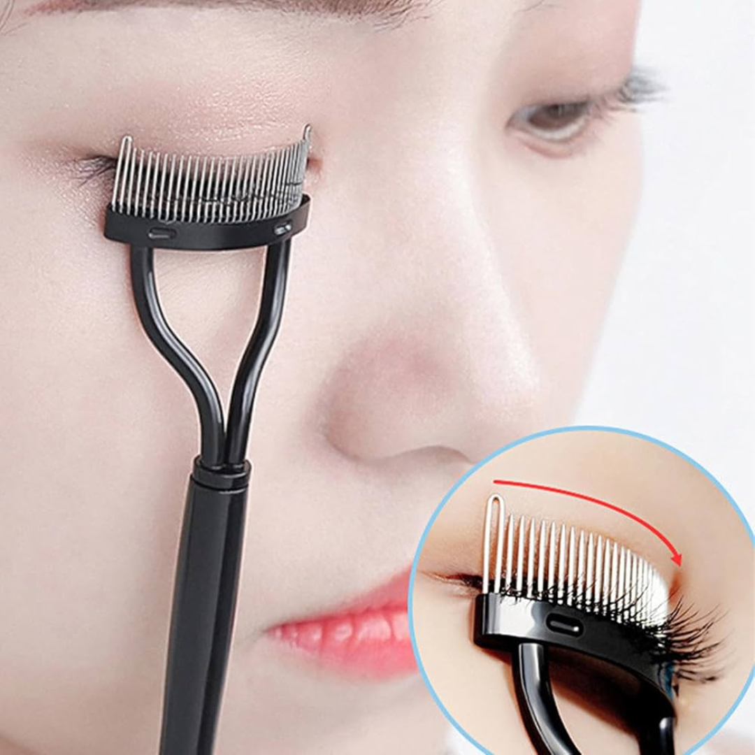 Metal Eyelash Separator Comb - Stainless Steel Curler Tool