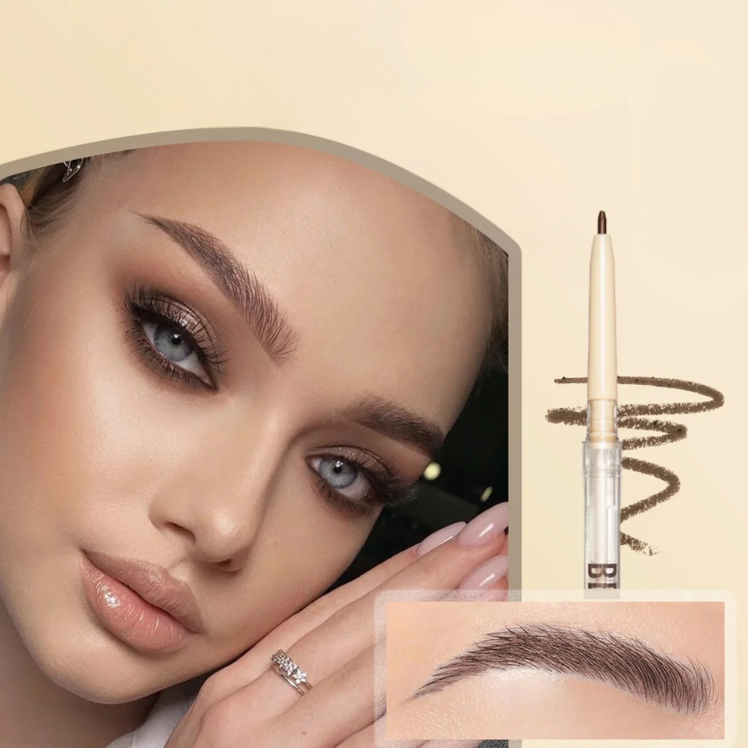 Waterproof Eyebrow Pencil with Spoolie Brush