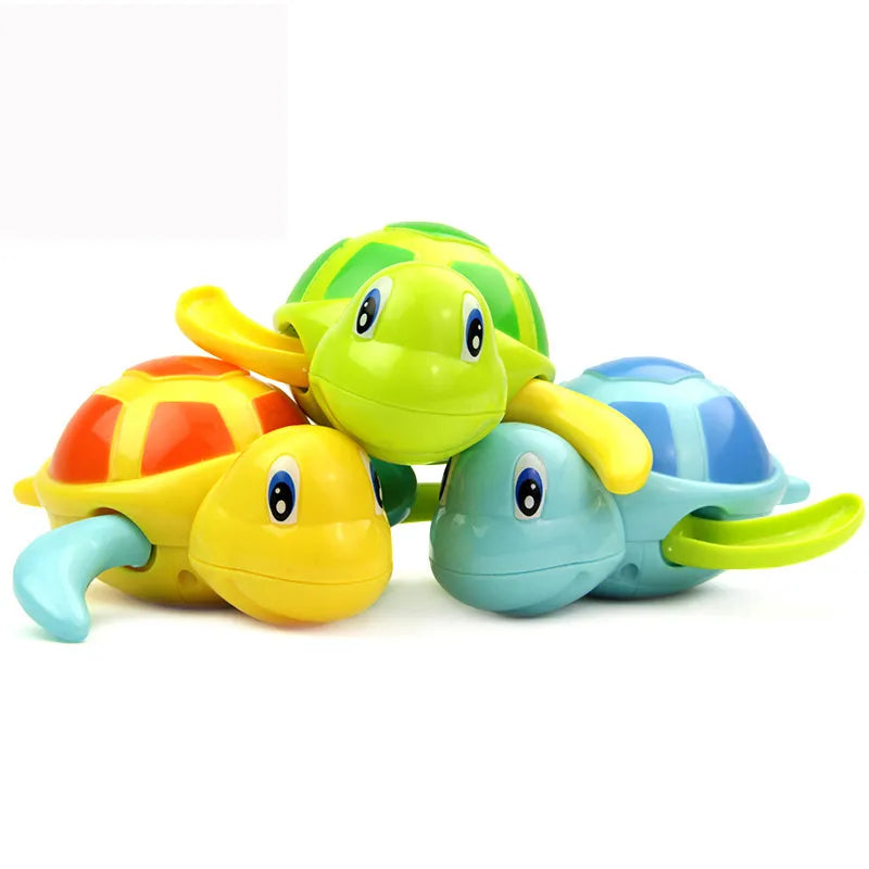 Clockwork Swimming Turtle Bath Toy: Cute Water Play Companion for Toddlers