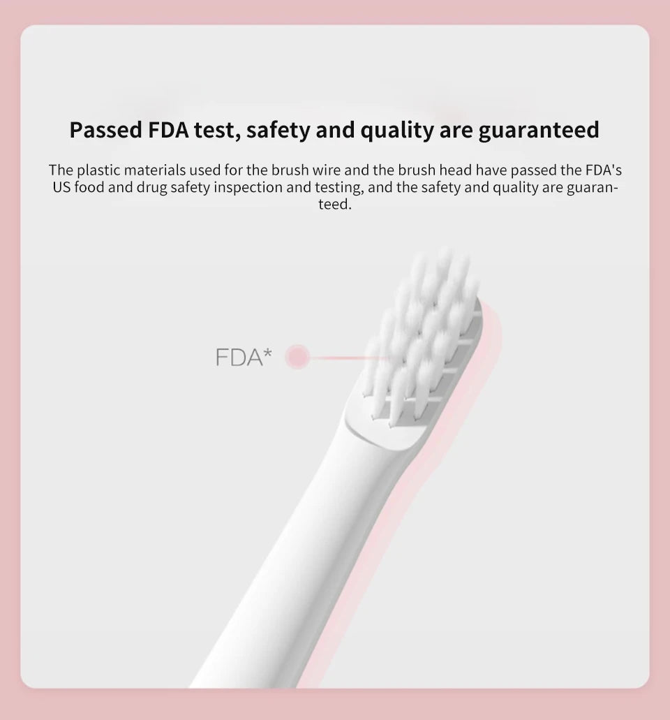 Xiaomi Mijia T100 Sonic Electric Toothbrush - USB Rechargeable &amp; Waterproof