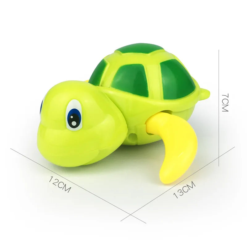 Clockwork Swimming Turtle Bath Toy: Cute Water Play Companion for Toddlers