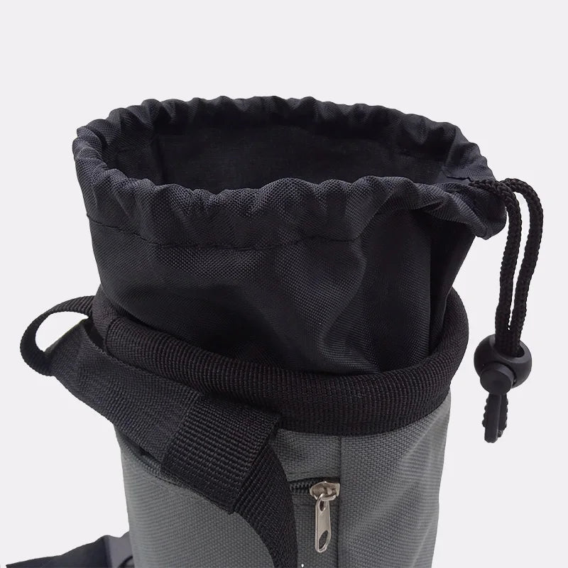 Waterproof Magnesia Chalk Bag with Pocket – Ideal for Climbing, Bouldering &amp; Weight Lifting