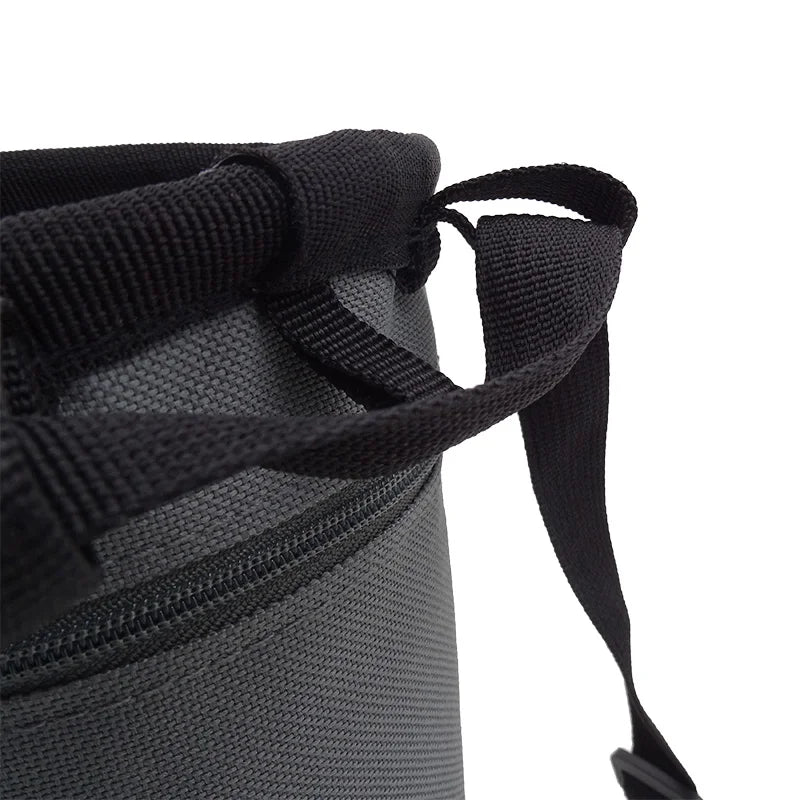 Waterproof Magnesia Chalk Bag with Pocket – Ideal for Climbing, Bouldering &amp; Weight Lifting