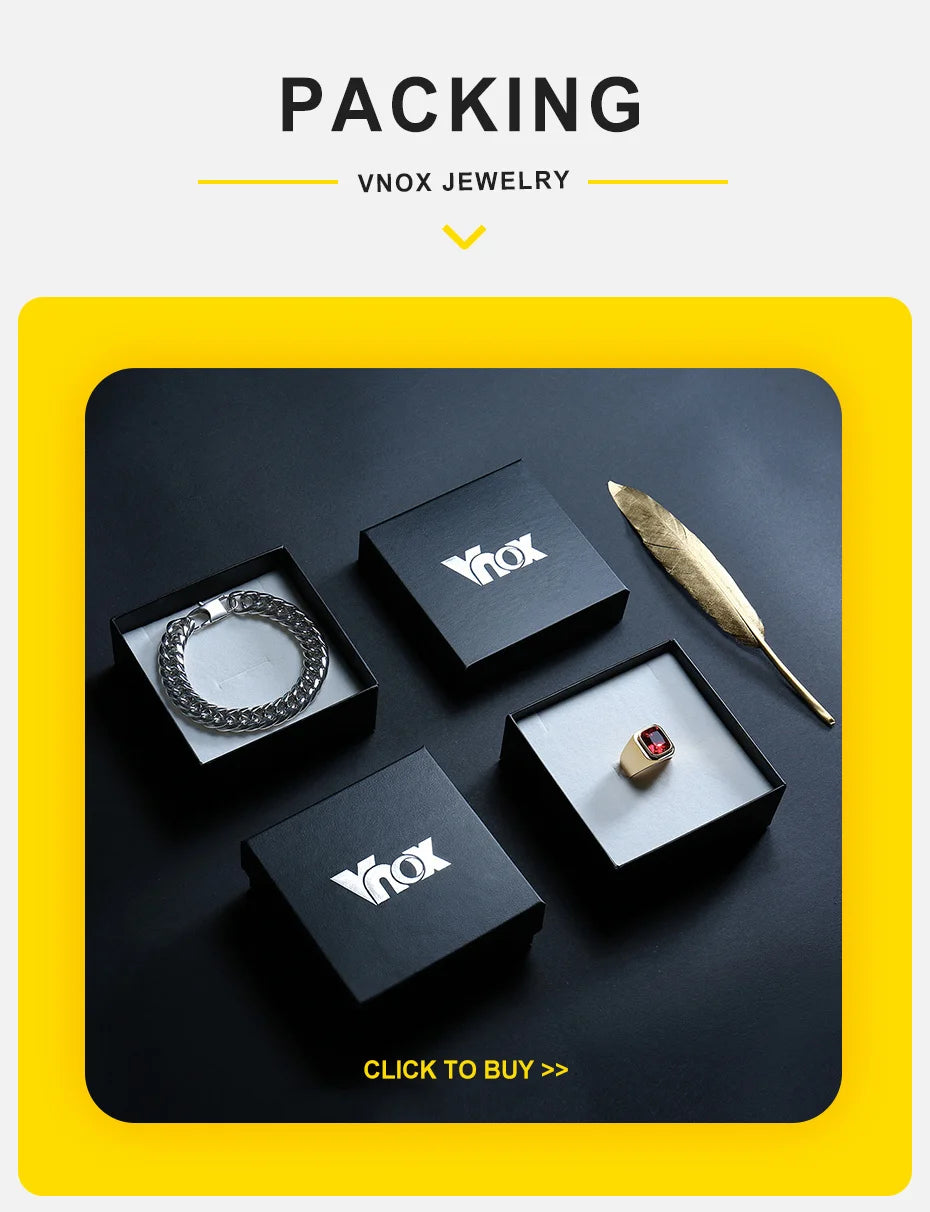 Vnox Vintage Seven Seals of Angels Ring for Men, Stainless Steel Metatron Cube Triquetra Stamp Ring, Chunky Punk Fashion Jewelry