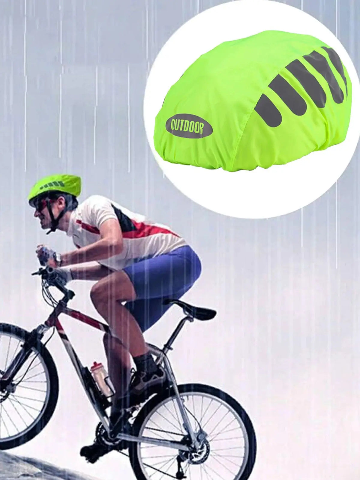 Waterproof &amp; Windproof Bicycle Helmet – Ultimate Protection for All-Weather Riding