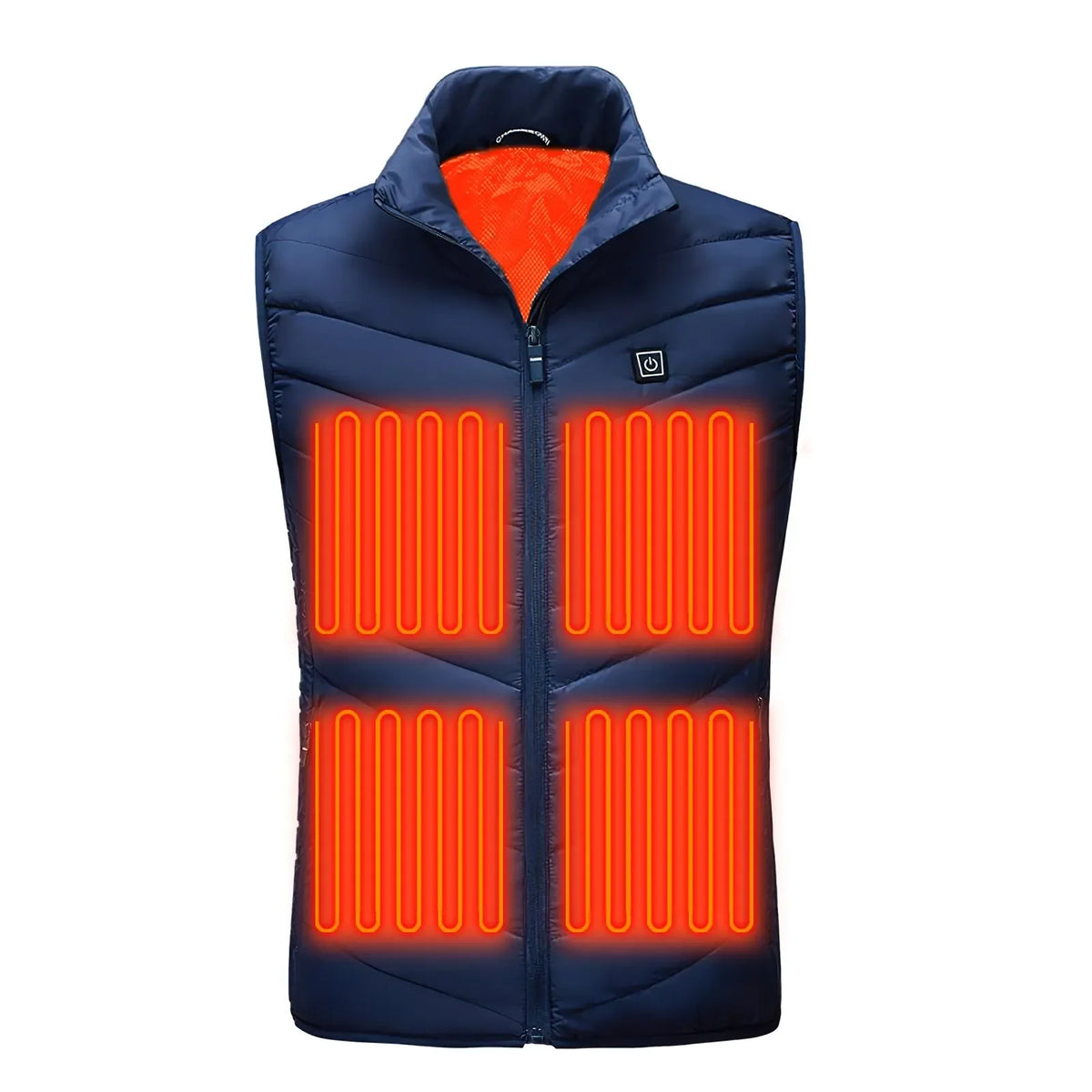 Heated Vest Zones Washable Electric Heated Jackets Men Women Sportswear Heated Coat Graphene Heat Coat USB Heating Jacket