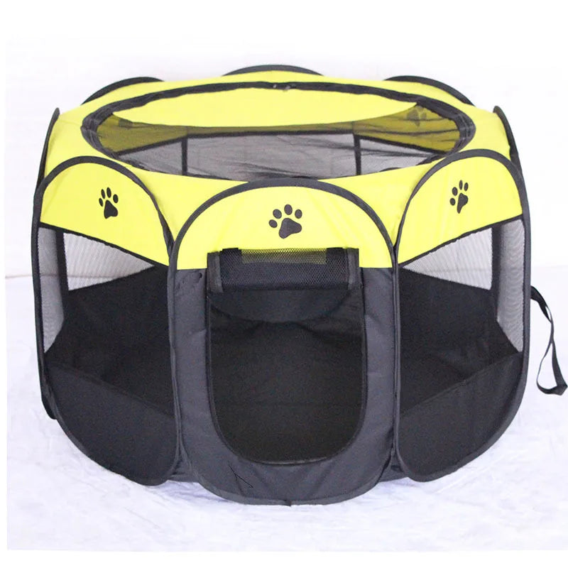 Portable Foldable Cat Tent: Easy-Setup Outdoor Travel House for Cats and Small Dogs