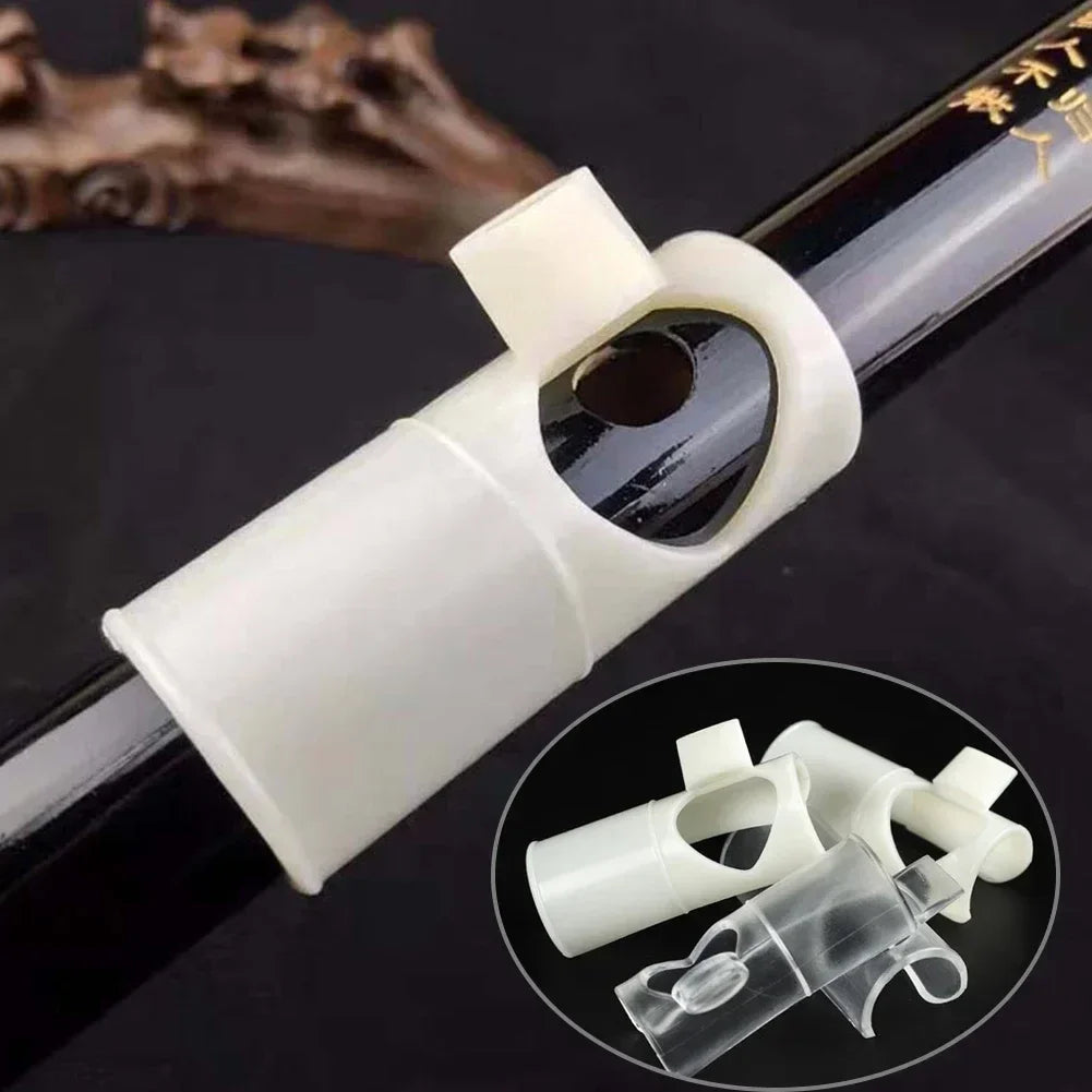 Bamboo Flute Blowing Aid - Easy-to-Blow Mouthpiece Whistle Accessory