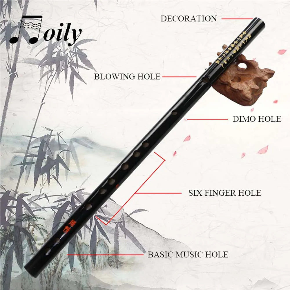 N1N Bamboo Dizi Flute - Wei Wuxian &amp; Lan Wang Ji Design