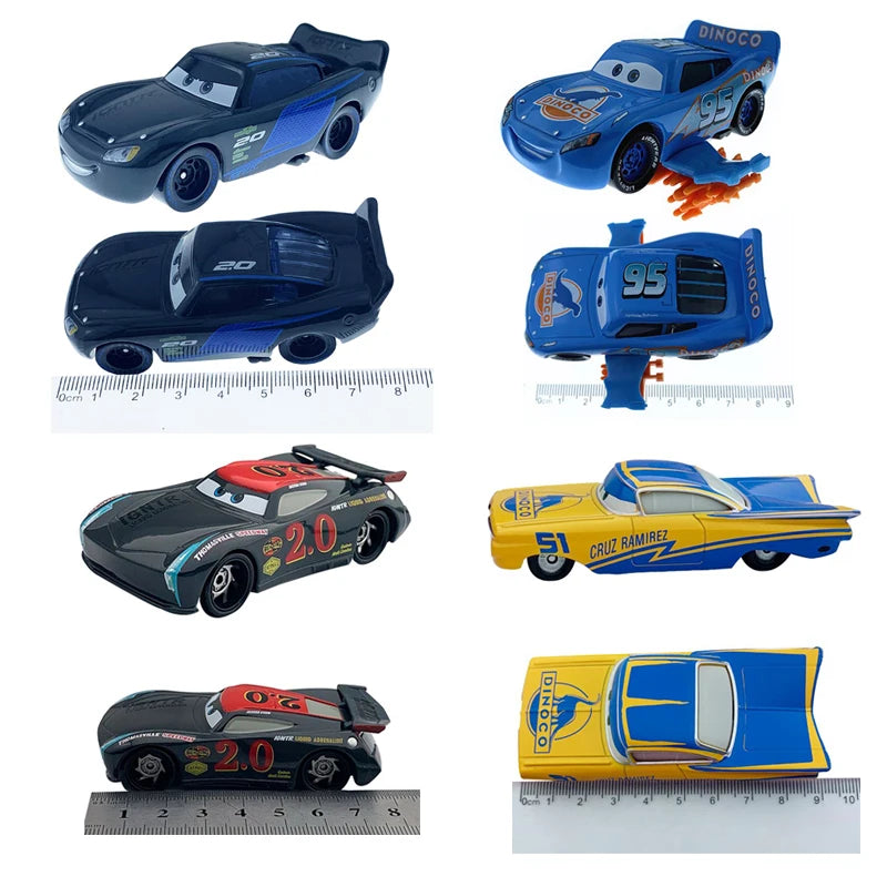 Disney Pixar Cars 3 Lightning McQueen &amp; Mack Uncle Collection – 1:55 Diecast Alloy Vehicle Models