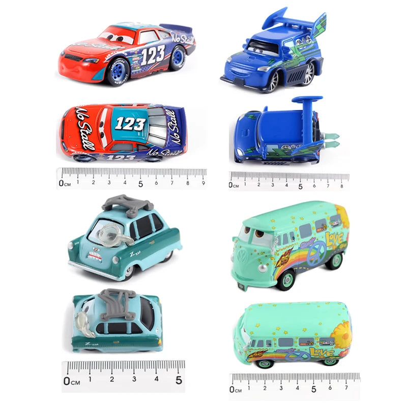 Disney Pixar Cars 3 Lightning McQueen &amp; Mack Uncle Collection – 1:55 Diecast Alloy Vehicle Models