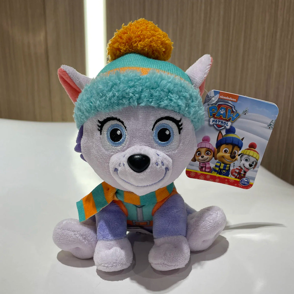 Genuine Paw Patrol 9kinds Chase Skye Everest in Signature Snow Rescue Uniform 6&quot; 15-18cm Anime Doll Plush Toy Children Gift