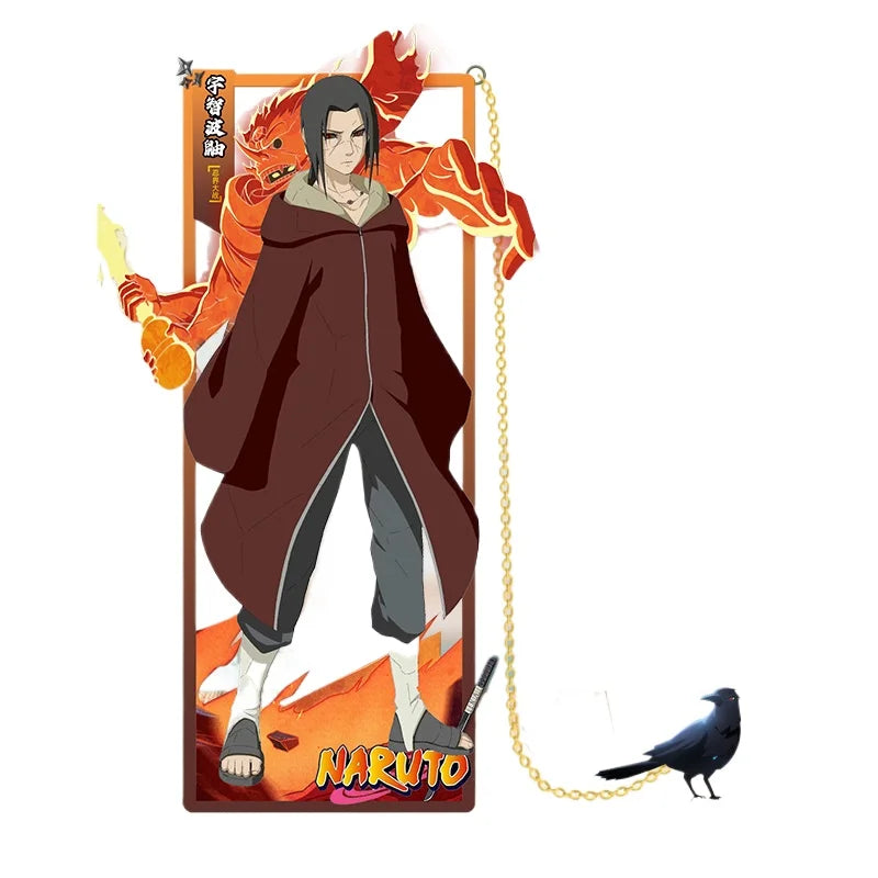 Naruto Metal Bookmarks: 9x4cm Anime Character Bookmarks for Students anime figure