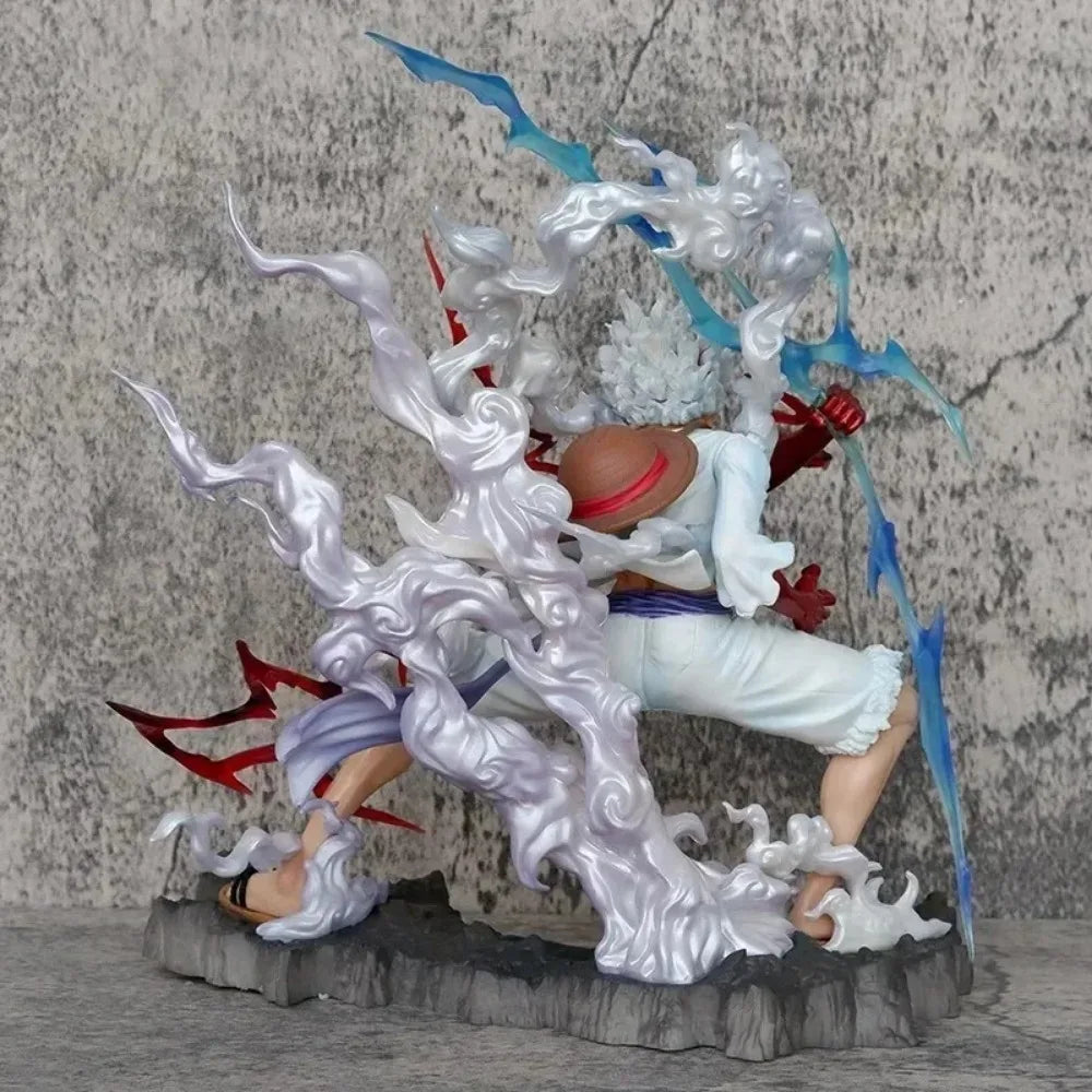 One Piece Nika Luffy Figure – Lightning Fifth Gear Action Figurine Model