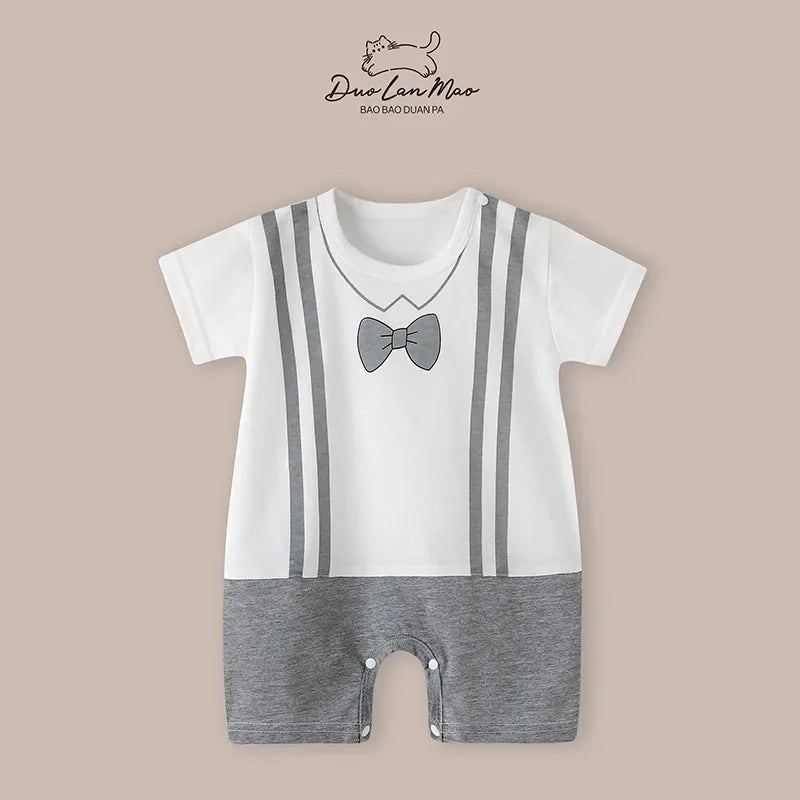 Baby Short Sleeve Bodysuit – Comfortable and Cute Outfit for Infants