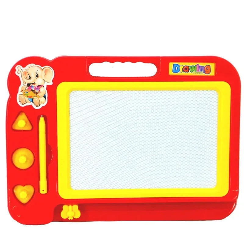 Kids Magnetic Drawing Board, Reusable Writing Pad and Doodle Art Toy, Creative Educational Gift for Children