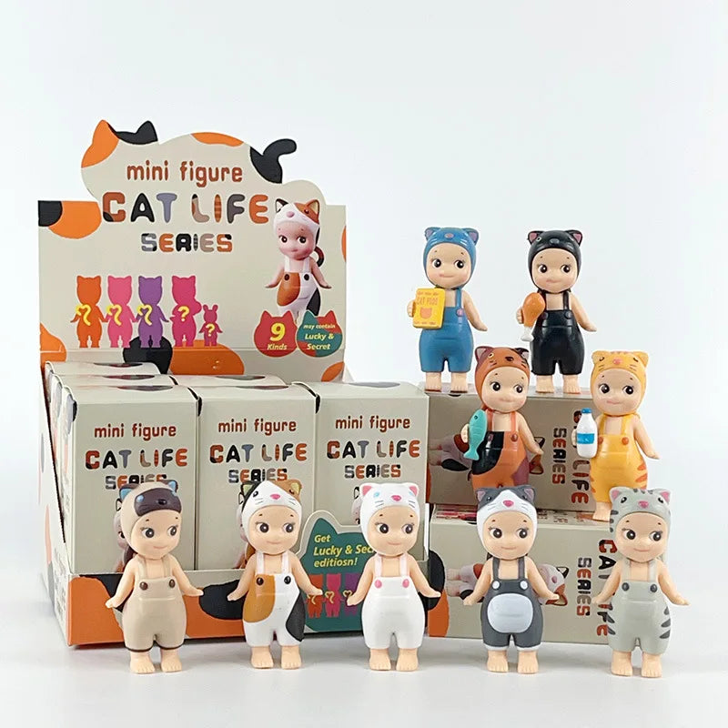 Cat Blind Box Sonny Angel Figures – Life Action Toys and Ornaments, Perfect Dolls for Fans and Children’s Gifts