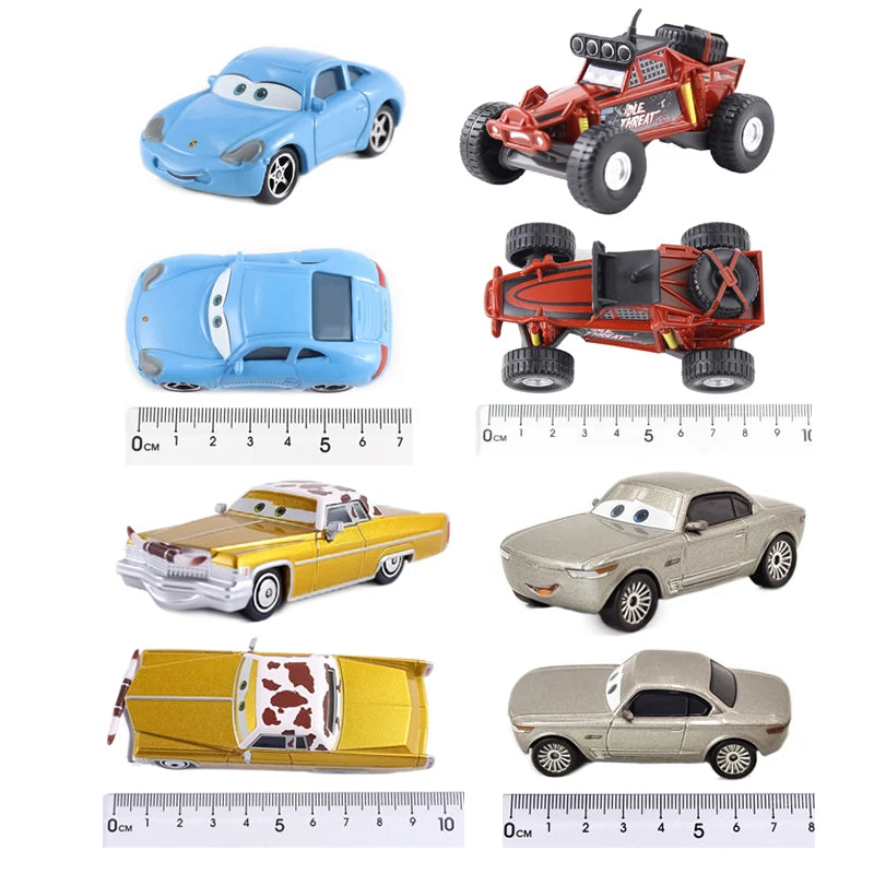 Disney Pixar Cars 3 Lightning McQueen &amp; Mack Uncle Collection – 1:55 Diecast Alloy Vehicle Models