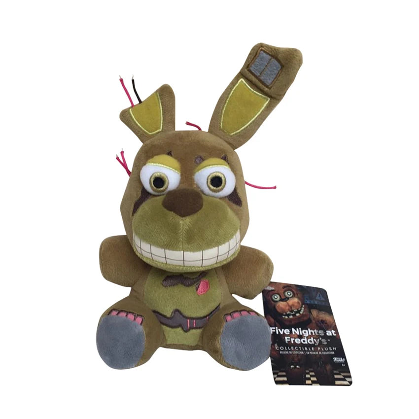 Five Nights at Freddy&#39;s Plush Toys – 18cm Cute Dolls of Bonnie, Foxy, and Freddy, Cartoon Stuffed Toys for Children’s Gifts