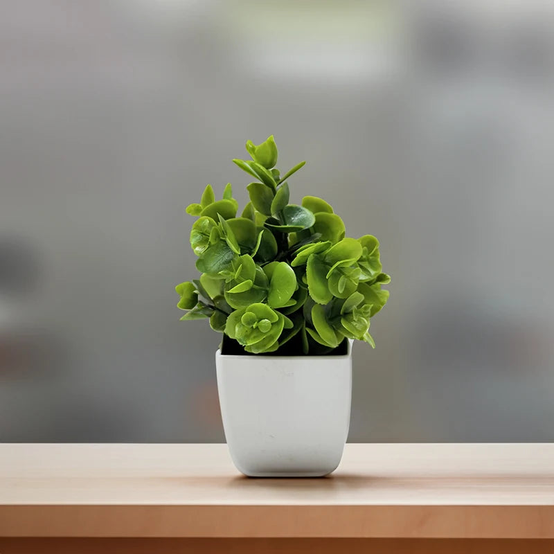 Artificial Plant Tree: Potted Fake Plant for Office and Home Decor