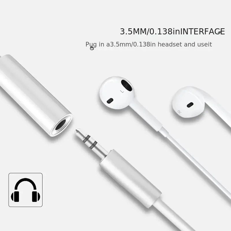 USB Type-C to 3.5mm Earphone Adapter – Audio Cable Converter for iPhone 15/15 Pro Max, Samsung Galaxy, Huawei, and Xiaomi