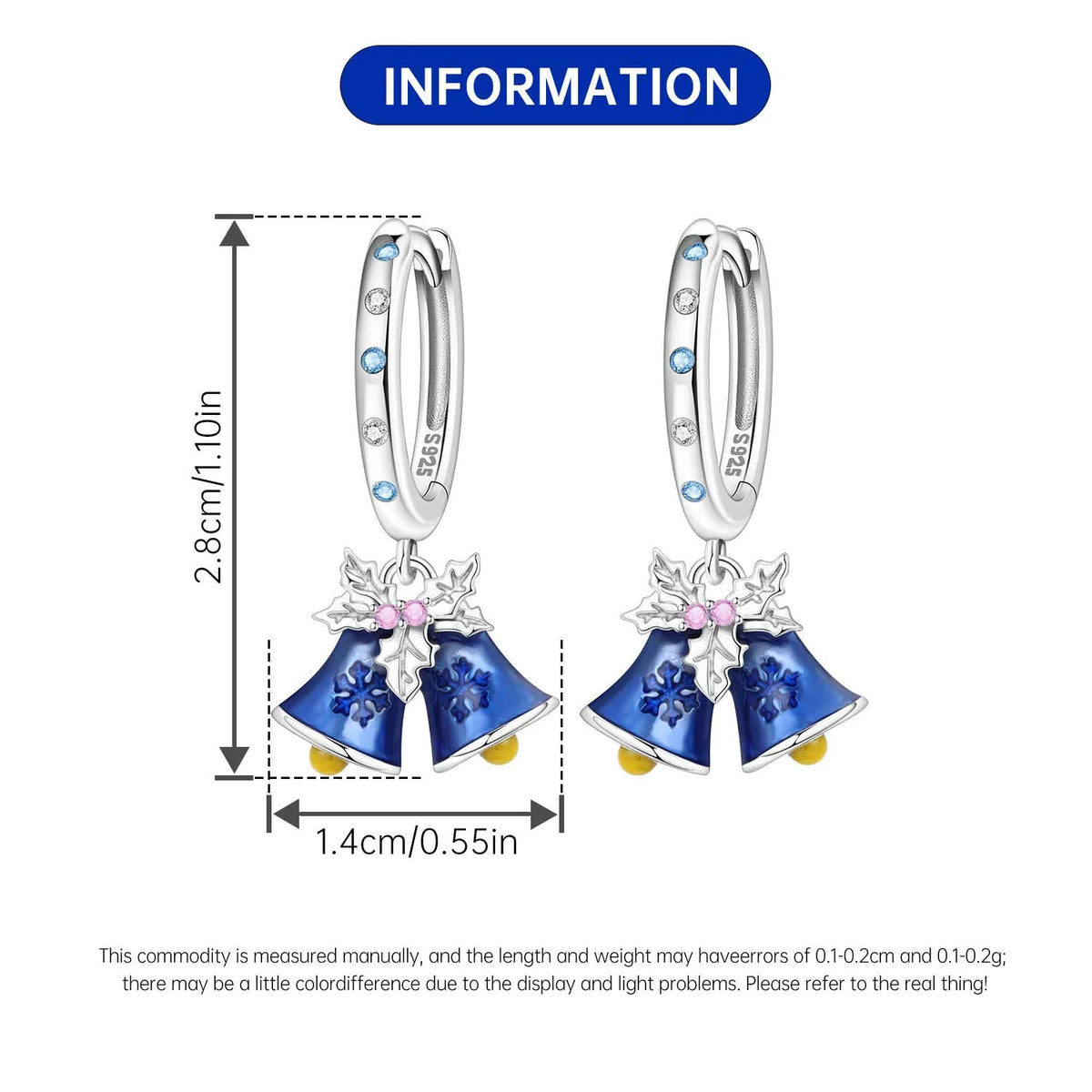 Original 925 Sterling Silver Pink Paw Print Earrings with Zircon, Heart Flower and Leaf Design, Elegant Women's Party Jewelry Gift