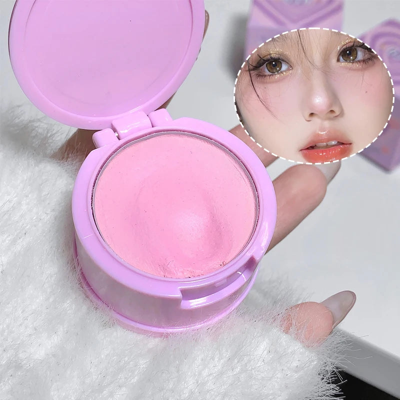 Gege Bear Bang Bang Soft Fog Powder Blusher - Matte Finish for Natural Lift &amp; Tender Makeup