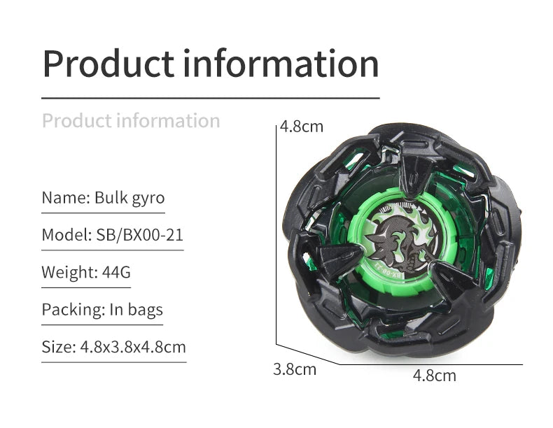 Beyblade Burst Metal Fusion – 4D System, Spinning Toy for Children