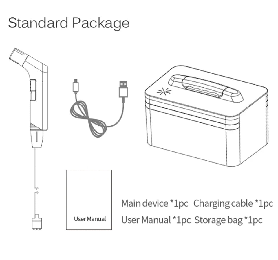 Wower Portable Electric Bidet: 2.3L Rechargeable Shattaf for Travel and Camping