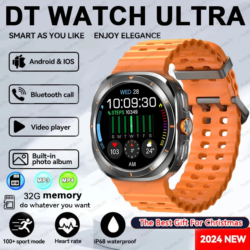 Smart Watch 7 Ultra - AMOLED Fitness & Health Tracker