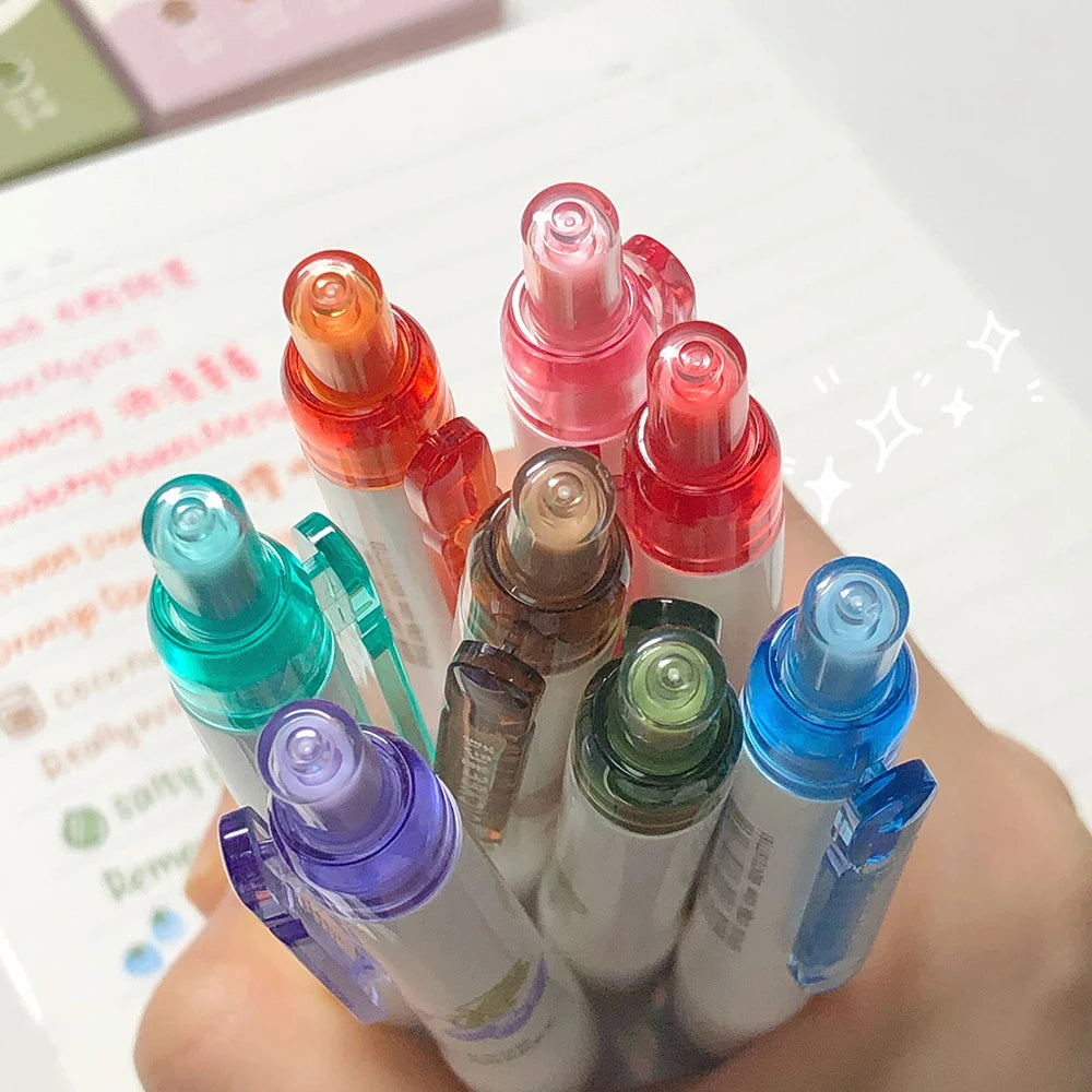 Creative 3D Fruit Scented Gel Pens - 0.5mm for Art and Scrapbooking