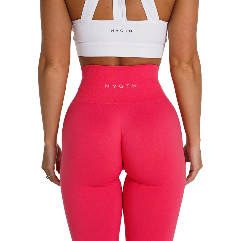 Women’s Seamless High-Waisted Leggings – Soft Spandex Yoga &amp; Gym Wear