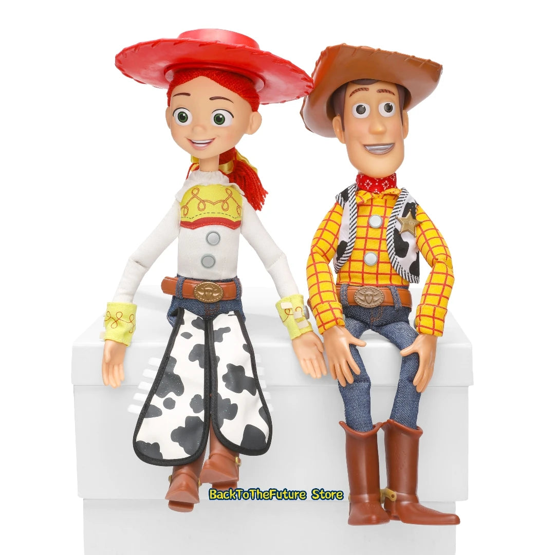 Toy Story 4 Talking Woody &amp; Jessie Figures: Interactive Collectible Toys for Kids