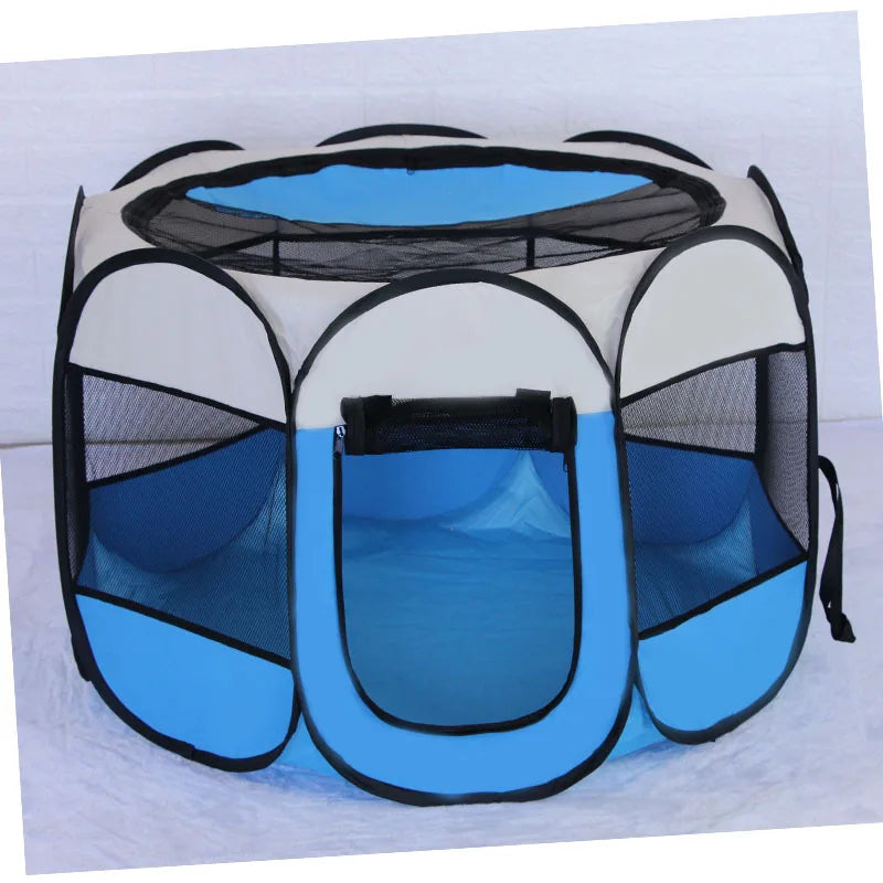 Portable Foldable Cat Tent: Easy-Setup Outdoor Travel House for Cats and Small Dogs