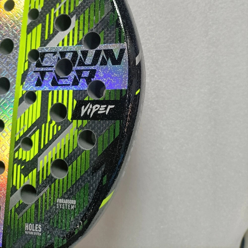 Professional-Grade Padel Tennis Racket | Lightweight Carbon Fiber Frame with Soft EVA Face