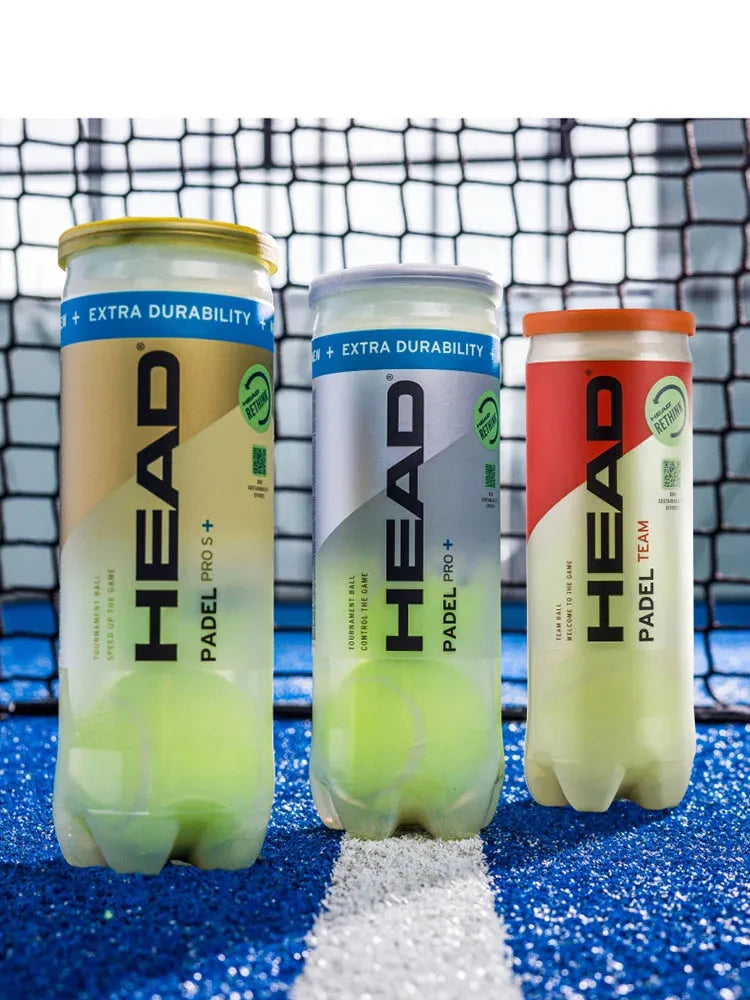 Padel Tennis Balls – Competition & Training Grade, Speed Control Type (3 Balls per Can)