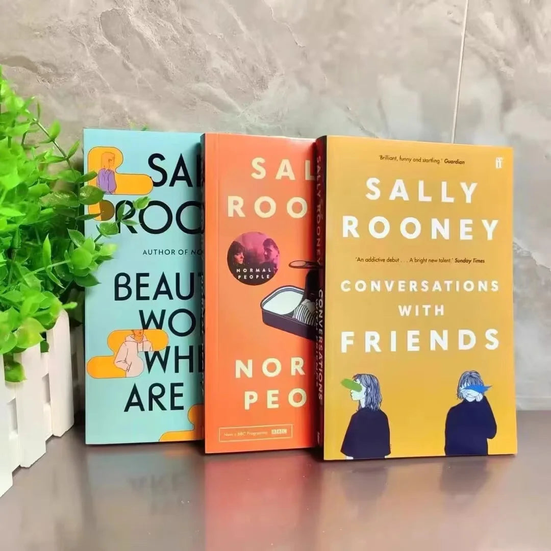 Sally Rooney Series: Normal People, Conversations with Friends, and Beautiful World, Where Are You? – A Collection of Contemporary Fiction Novels