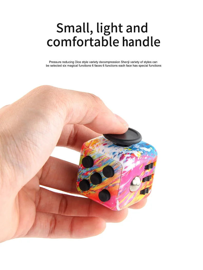 Infinity Stress Cube Fidget Decompression Toy – Anti-Stress Game for Kids and Adults, Perfect for Anxiety Relief