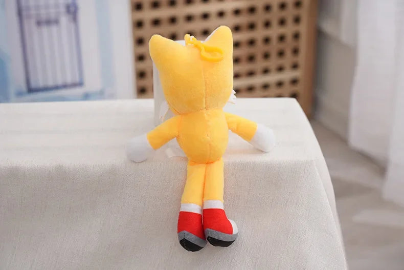 30cm Sonic Plush Toy – Cartoon Hedgehog Amy Rose, Knuckles, and Tails Soft Stuffed Dolls