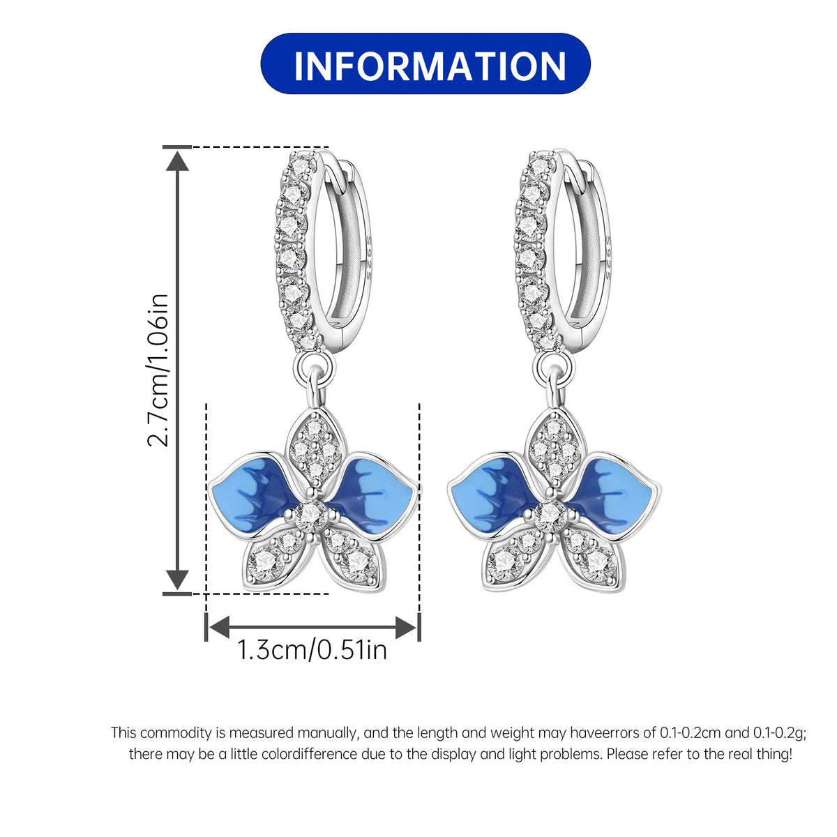 Original 925 Sterling Silver Pink Paw Print Earrings with Zircon, Heart Flower and Leaf Design, Elegant Women's Party Jewelry Gift