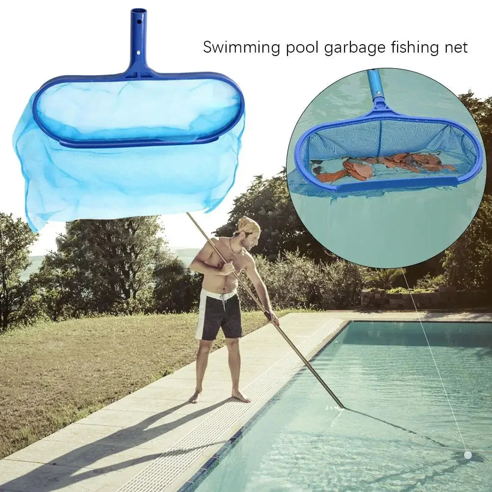 Leaf Skimmer Net: Swimming Pool Rake for Cleaning Leaves and Rubbish – SPA and Pond Accessories