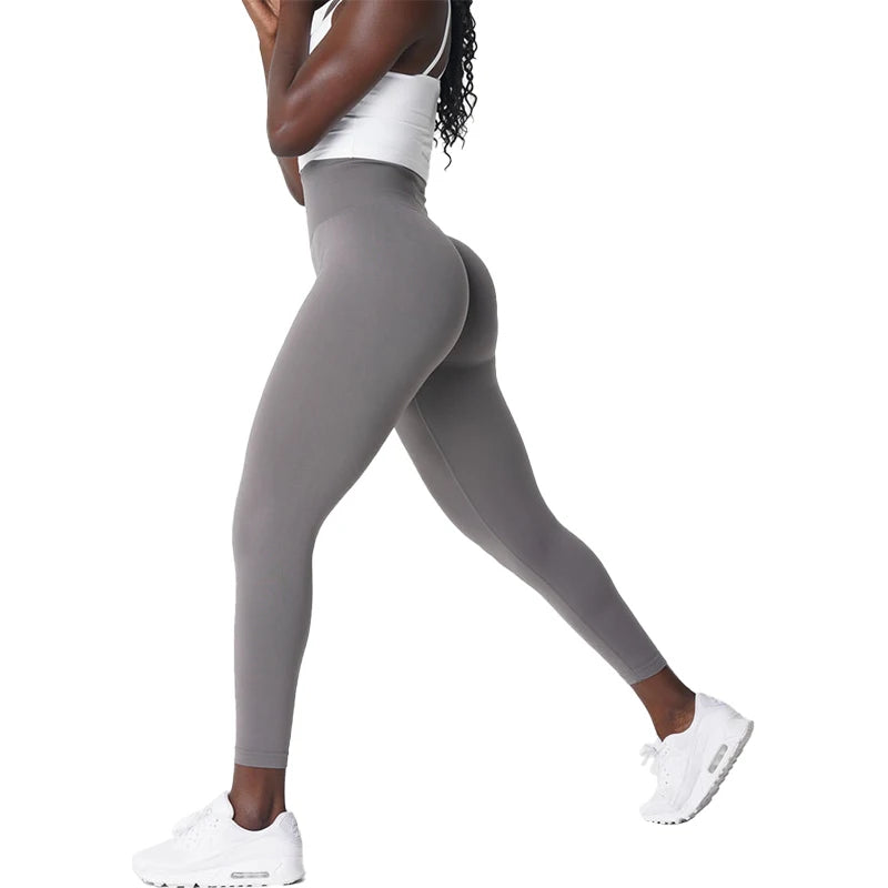 Women’s Seamless High-Waisted Leggings – Soft Spandex Yoga &amp; Gym Wear