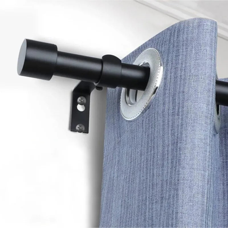 32-79 Inch Silent Roman Curtain Rod: Nordic Single Pole for Modern Minimalist Style