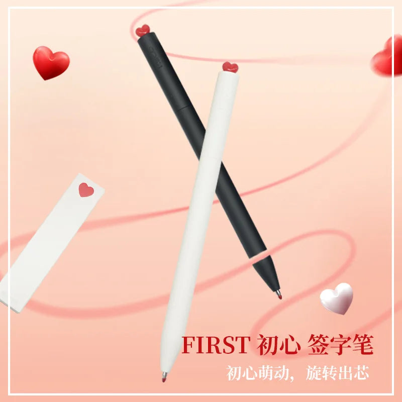 Kawaii Rotate Gel Pens - 0.5mm Black Ink for Smooth Writing