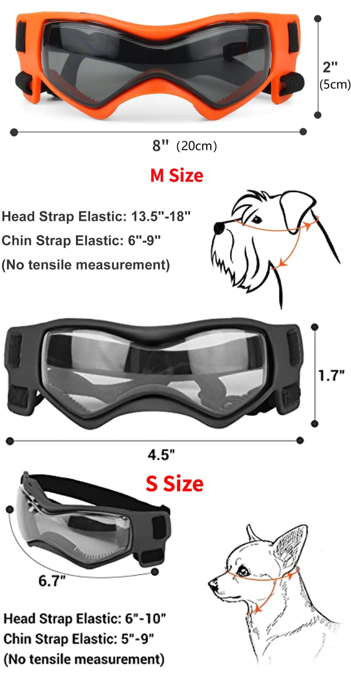 Pet UV Protection Sunglasses: Adjustable Goggles for Small and Medium Dogs and Cats