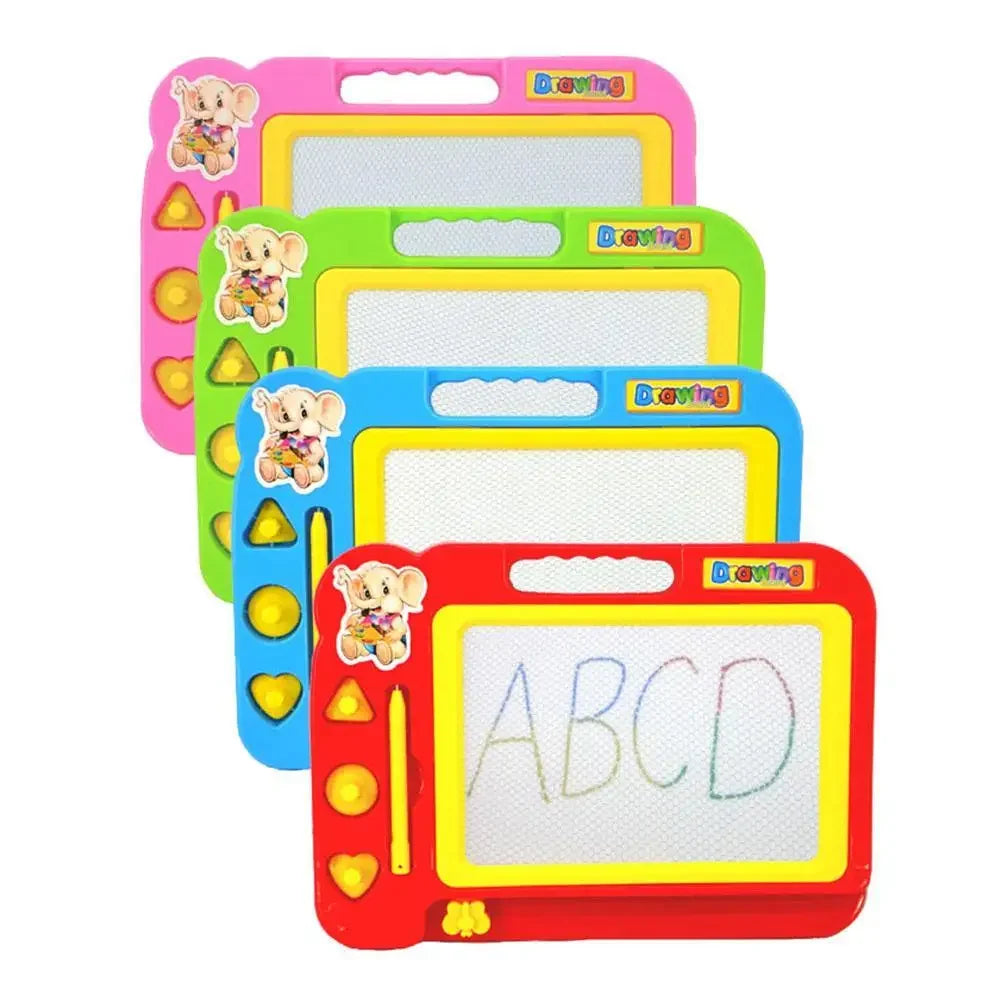 Kids Magnetic Drawing Board, Reusable Writing Pad and Doodle Art Toy, Creative Educational Gift for Children