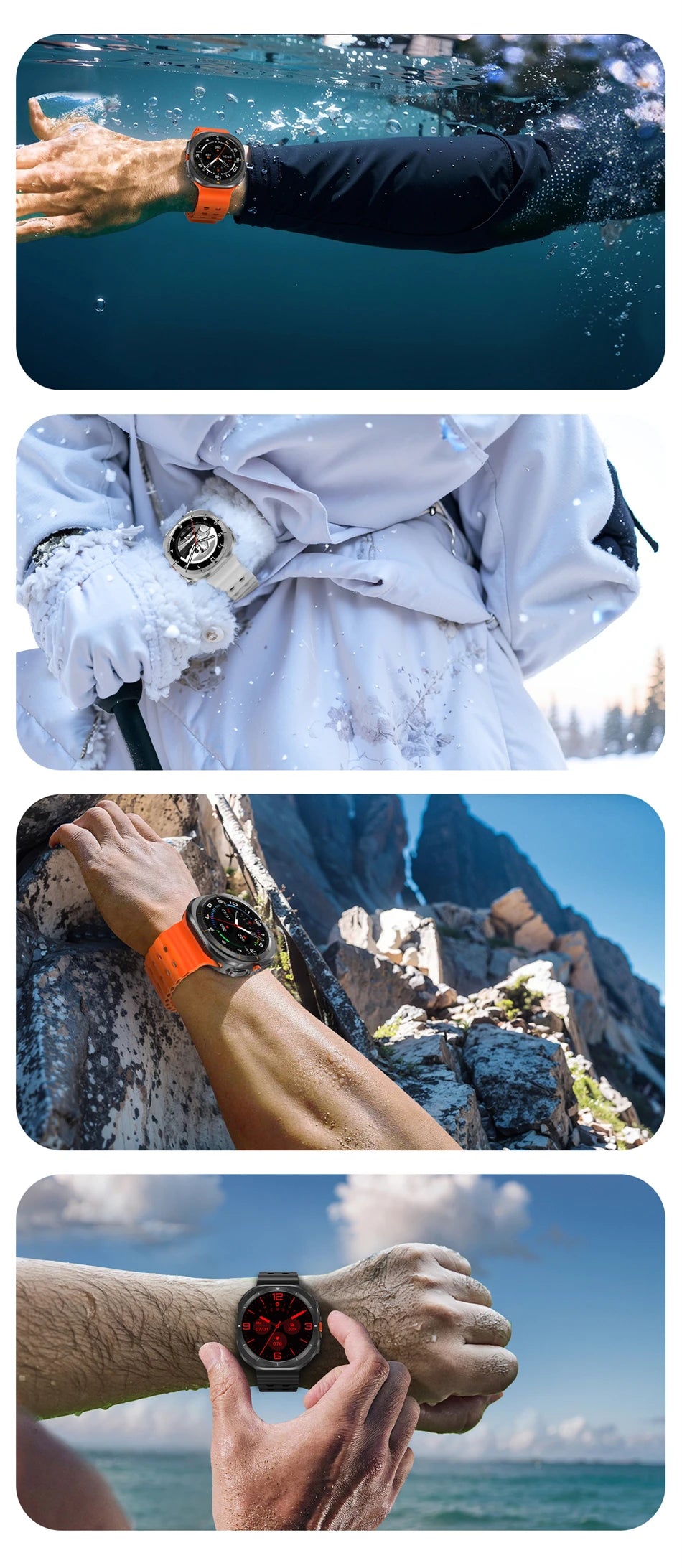 Smart Watch 7 Ultra - AMOLED Fitness & Health Tracker