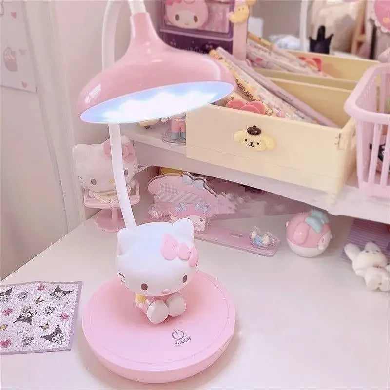 Sanrio Hello Kitty LED Night Light - Adorable Table Lamp for Kids&#39; Bedroom