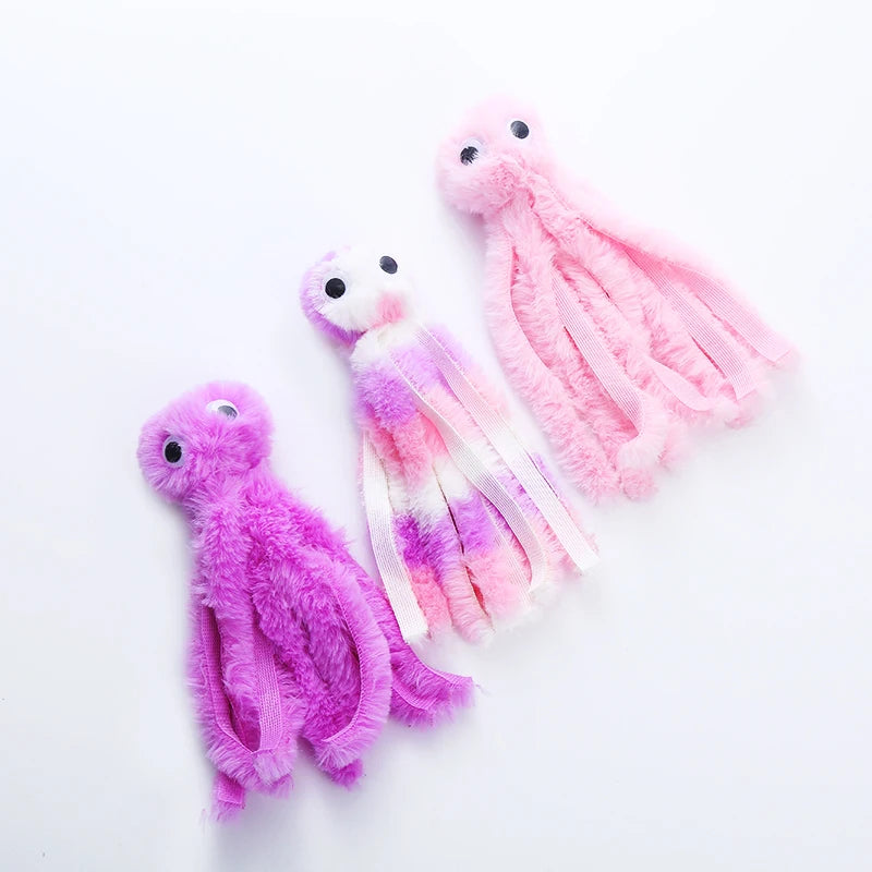 Octopus Plush Cat Toy: Soft and Engaging Playmate for Your Pet